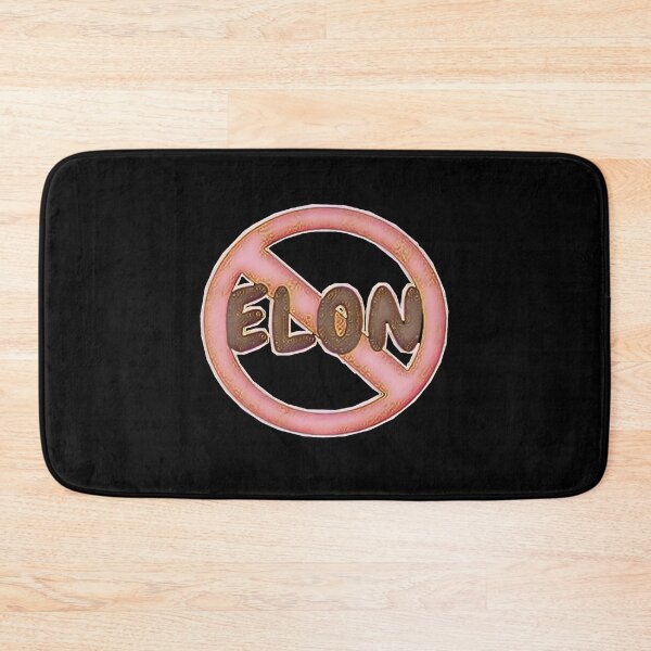 Item preview, NO ELON! Round Anti-Elon Musk Bumper Sticker Decal For Tesla Owners! #8 designed and sold by creativerooney.