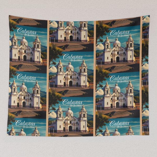 Item preview, Travel Vintage Cabañas El Salvador  designed and sold by kestrada2906.