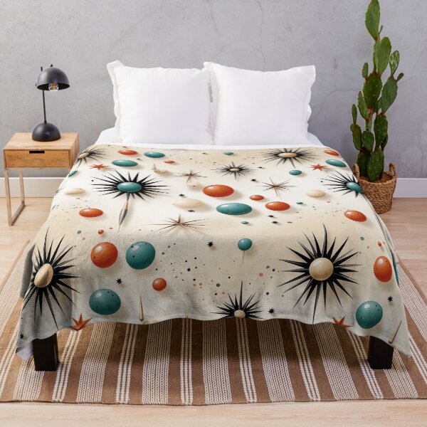 Item preview, Atomic Orbit: Mid-Century Modern Space Pattern designed and sold by Skolyak.