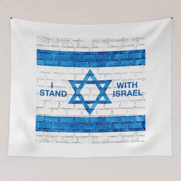 Item preview, I Stand With Israel! designed and sold by Nikki SpaceStuffPlus.