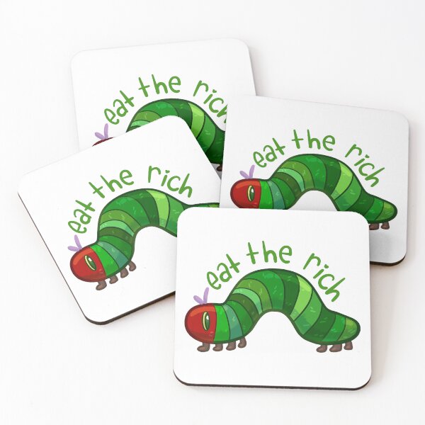 Item preview, Caterpillar! Eat the rich! designed and sold by Nebloodle!.