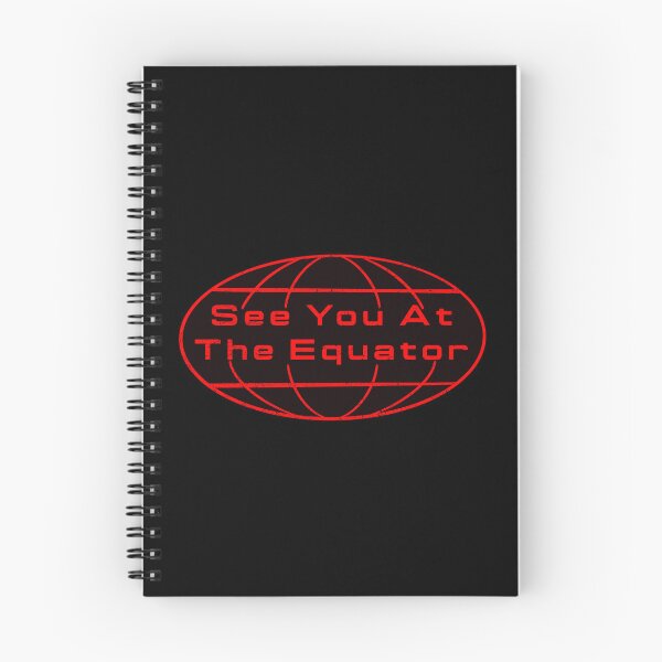 Item preview, black and red severance lumon logo see you at the equator  designed and sold by crestfallenmermaid.
