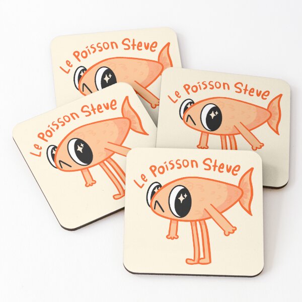 Item preview, le Poisson Steve designed and sold by Nebloodle!.