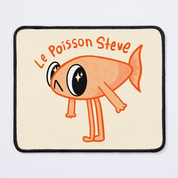 Item preview, le Poisson Steve designed and sold by Nebloodle!.