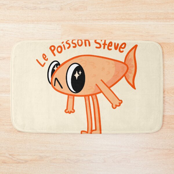 Item preview, le Poisson Steve designed and sold by Nebloodle!.