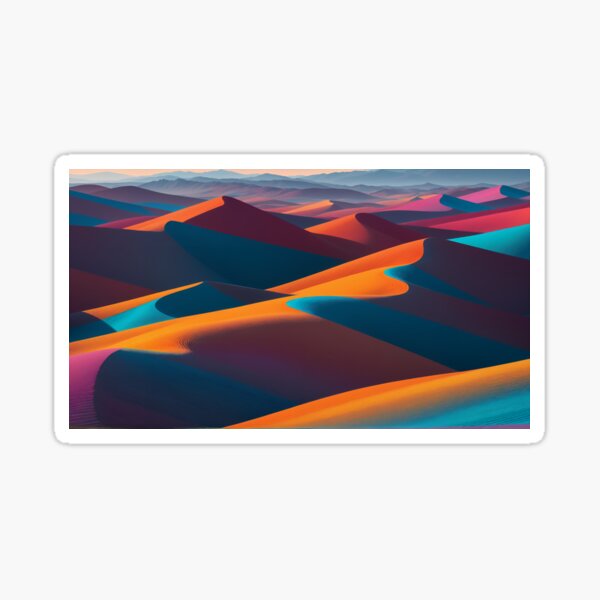 Item preview, Painted Desert Hills designed and sold by NeoHues.