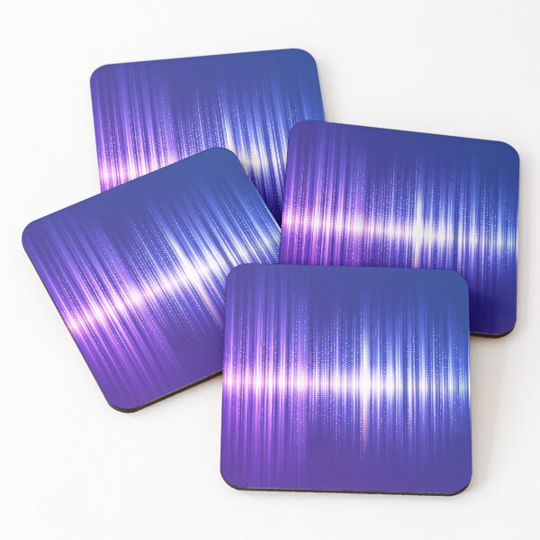 Item preview, digital blue-purple wave form, futuristic sound wave pattern  designed and sold by NiamLab.
