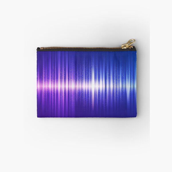 Item preview, digital blue-purple wave form, futuristic sound wave pattern  designed and sold by NiamLab.