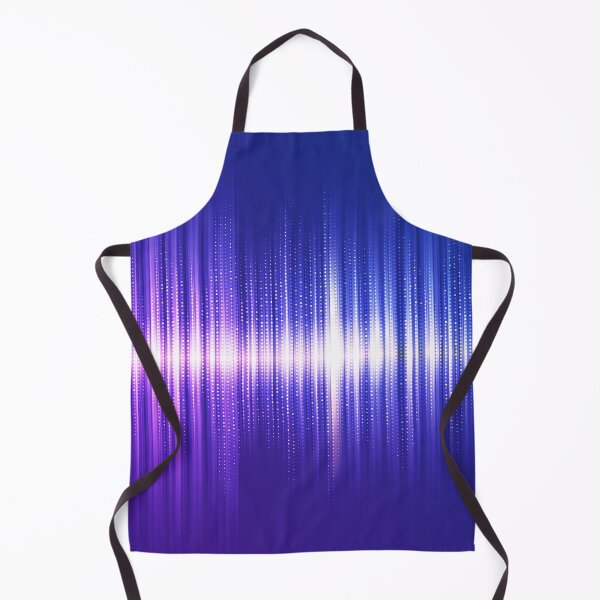 Item preview, digital blue-purple wave form, futuristic sound wave pattern designed and sold by NiamLab.