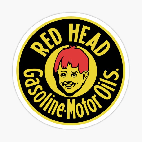 Item preview, Redhead Gasoline Motor Oils designed and sold by ThomasKadmon.