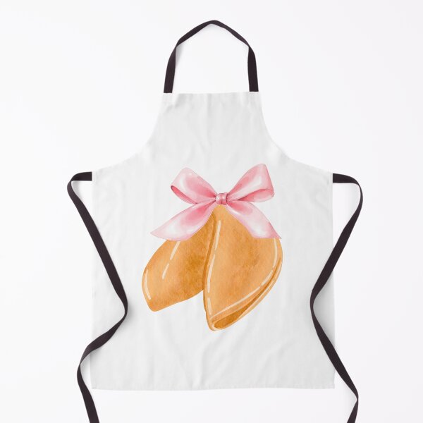 Item preview, Fortune Cookie with Pink Bow – Coquette Lucky Girl Watercolor Aesthetic Design designed and sold by DivinePassion.