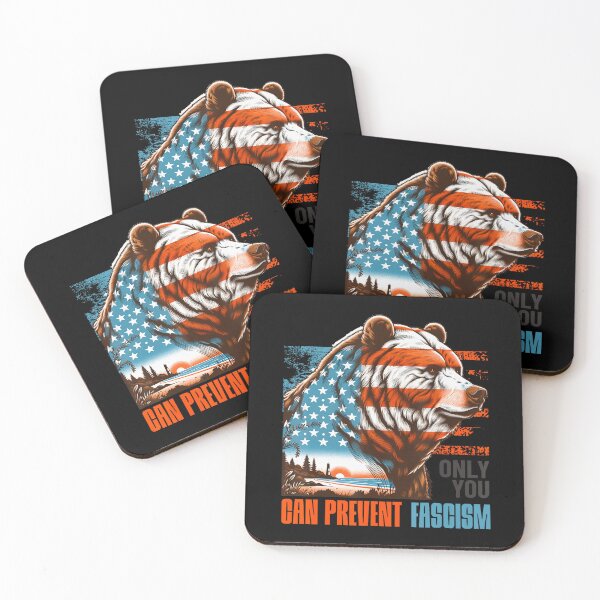 Item preview, Only You Can Prevent Fascism Flag designed and sold by GrulkeNedrow.