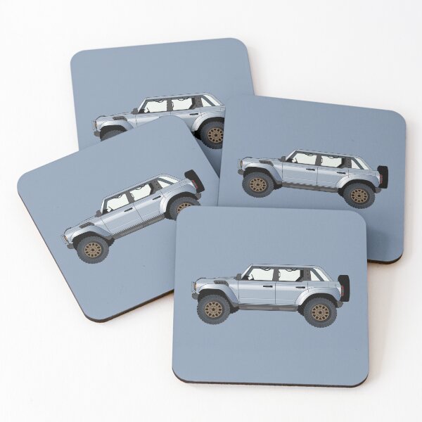 Item preview, Topless Bronco Raptor - Silver Metallic - Left designed and sold by BlueSkyTheory.