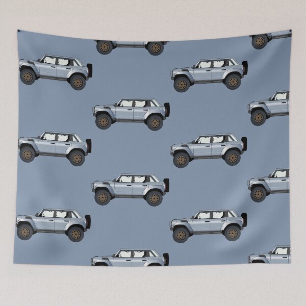 Item preview, Topless Bronco Raptor - Silver Metallic - Left designed and sold by BlueSkyTheory.