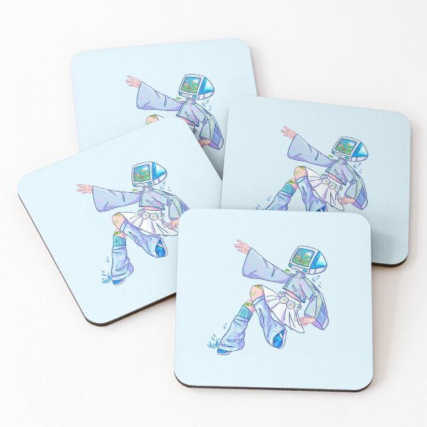 Item preview, ¡Cabeza de computadora Frutiger Aero! designed and sold by Nebloodle!.