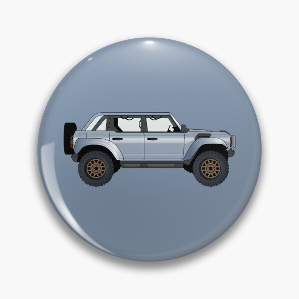 Item preview, Topless Bronco Raptor - Silver Metallic - Right designed and sold by BlueSkyTheory.