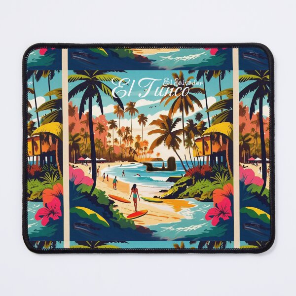 Item preview, Travel Vintage El Tunco Beach El Salvador  designed and sold by kestrada2906.