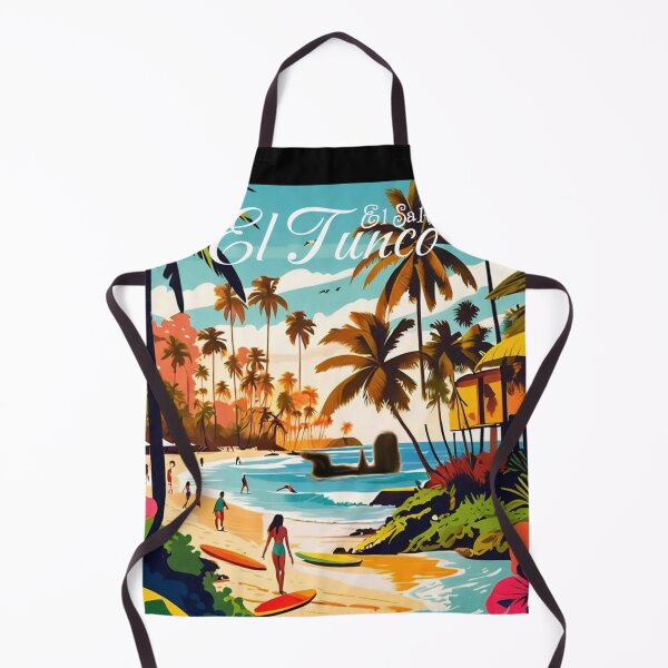 Item preview, Travel Vintage El Tunco Beach El Salvador  designed and sold by kestrada2906.