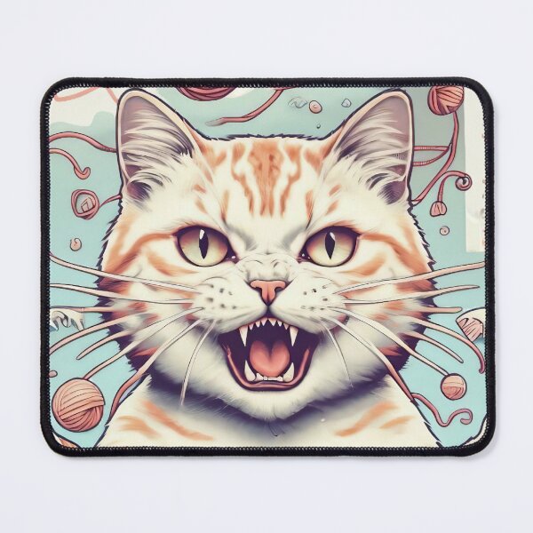 Item preview, Pirate Sea Monster Cat – Japanese Wave Art with Ships & Ocean Fantasy designed and sold by Ali Aboelmakarem.