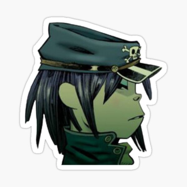 Artikel-Vorschau von Nudelaufkleber (Gorillaz), designt und verkauft von NeedPosters?.