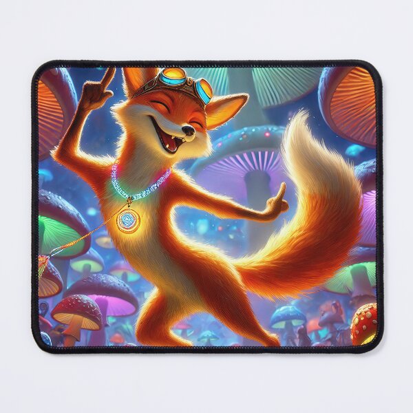 Item preview, Lively Fox In The Mushroom Night Club designed and sold by gryhenart.