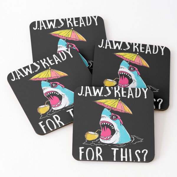 Item preview, JAW Funny Ready For This Art Shark Lover Graphic Summer designed and sold by MOHAMED FRASER.