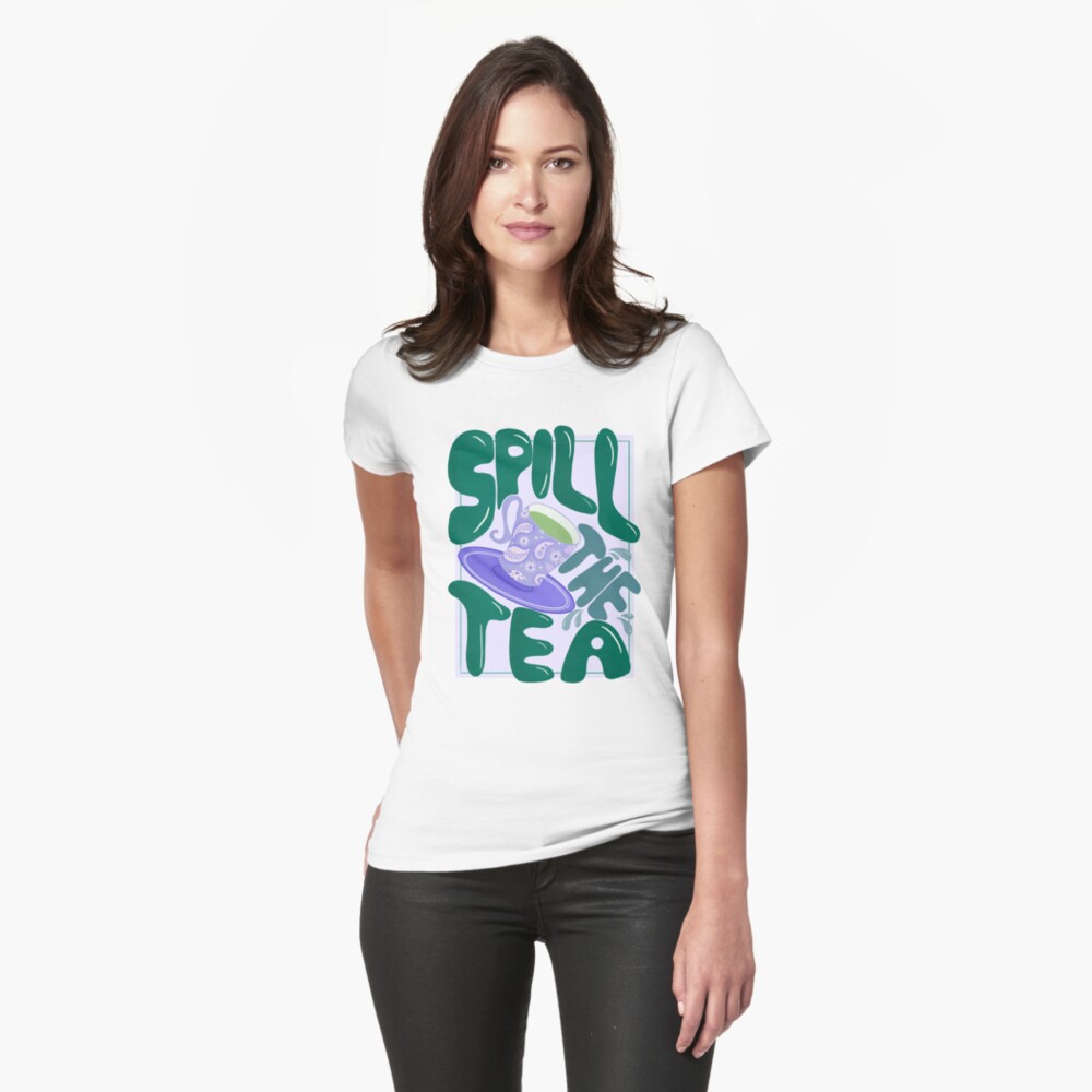 Item preview, Fitted T-Shirt designed and sold by cynhaller.