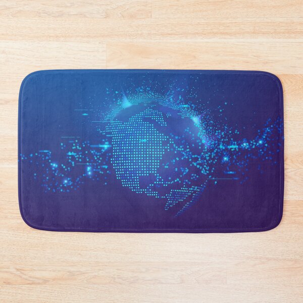 Item preview, digital transformation cyberspace technology, world map globe futuristic element designed and sold by NiamLab.