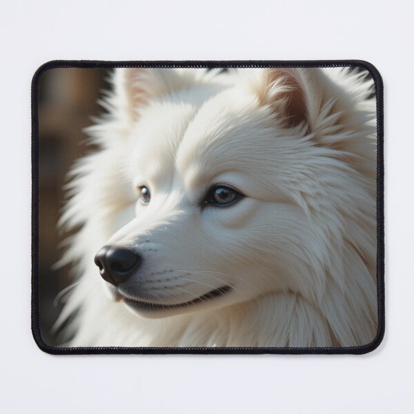 Item preview, fluffy white dog designed and sold by InezPhotography.