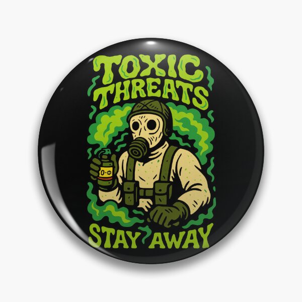 Item preview, Zloy's Toxic Threats: Keep Out! - Tacticool Lethal Danger Zone designed and sold by zzz888.