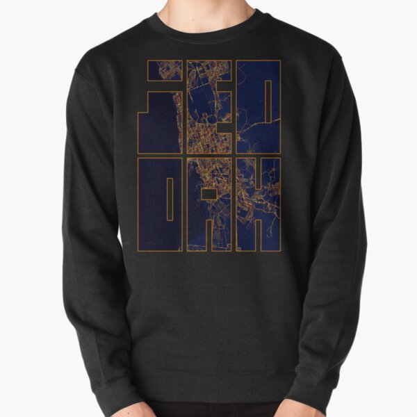 Item preview, Jeddah Makkah Saudi Arabia Map - City At Night designed and sold by deMAP.