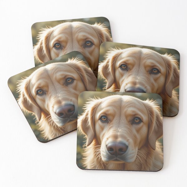 Item preview, golden retriever designed and sold by InezPhotography.