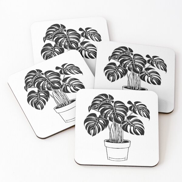 Item preview, Monstera Deliciosa Philodendron Window Plants Tropical designed and sold by inkoutninja.