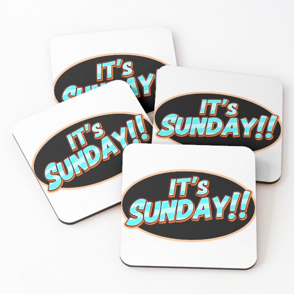 Item preview, "IT'S SUNDAY!" designed and sold by Tecno-Art-Land.