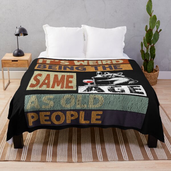 Item preview, Vintage Raccoon Fun Its Weird Being The Same Age as Old Peoples designed and sold by MOHAMED FRASER.