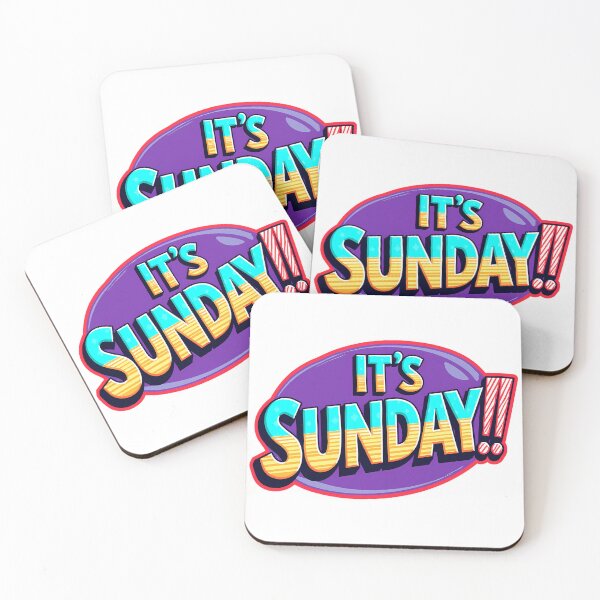 Item preview, "IT'S SUNDAY!" designed and sold by Tecno-Art-Land.