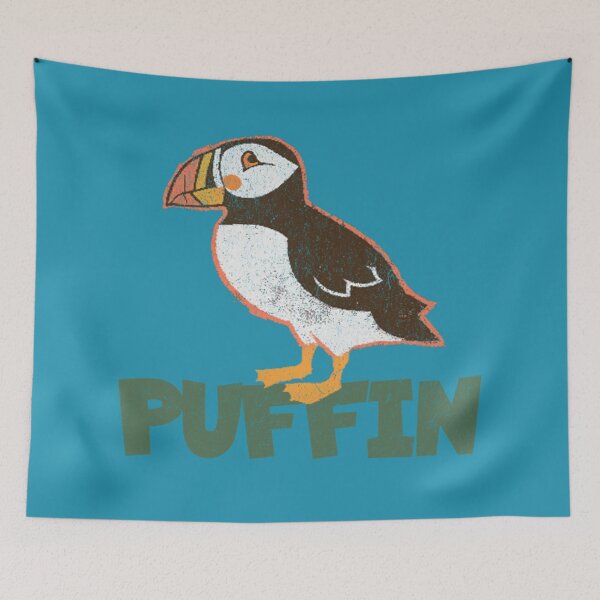 Item preview, Bold Atlantic Puffin Seabird designed and sold by donwillisjrart.