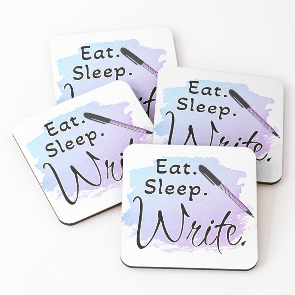 Item preview, Eat. Sleep. Write. designed and sold by Brent Perrotti.