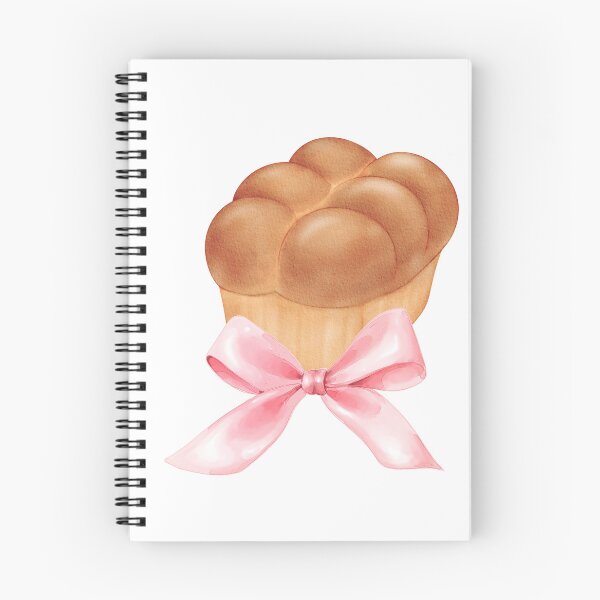Item preview, Brioche Bread with Pink Bow – Coquette Bakery Aesthetic Watercolor Design designed and sold by DivinePassion.