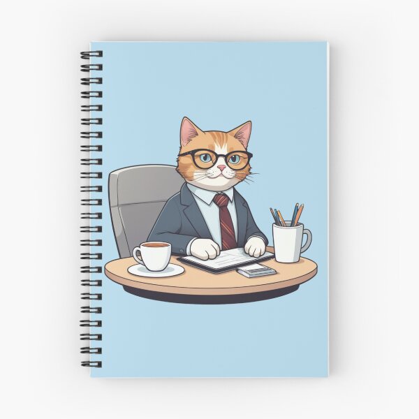 Item preview, Office Cat – Lazy but Cute designed and sold by Babayaa.