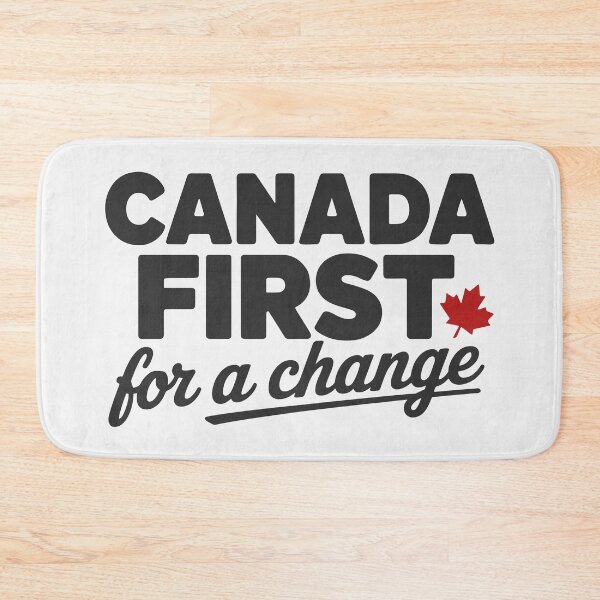 Item preview, Canada First For A Change - Bold Patriotic Canadian Design - Canada Freedom Movement designed and sold by Eh Plus Designs.