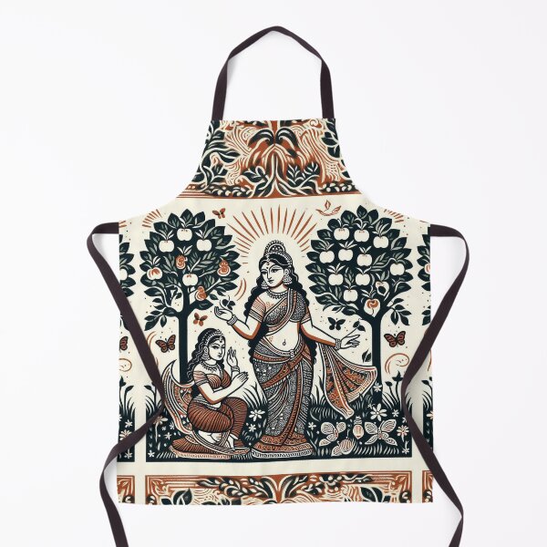 Item preview, Indian Goddess in Pear garden designed and sold by ZOXOFO.