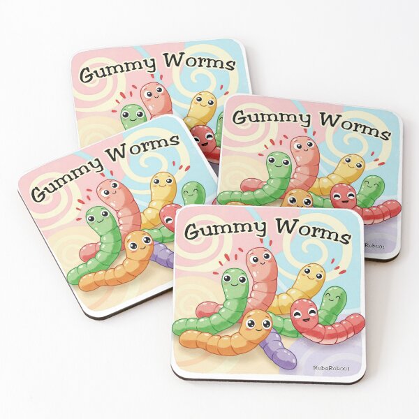 Item preview, Gummy Worms | Album Cover Art | RoboRob001 designed and sold by Rob Hopper | RoboRob001.