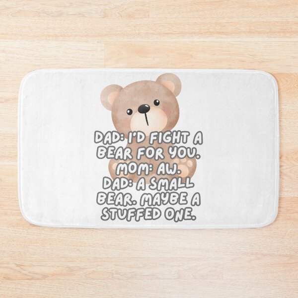 Item preview, Tiny Bear, Big Love | Funny Dad Quote for Mom designed and sold by PING 999 STUDIO.