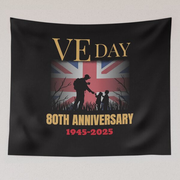 Item preview, VE day 80th anniversary 2025 V  E Day designed and sold by Minimalismat.