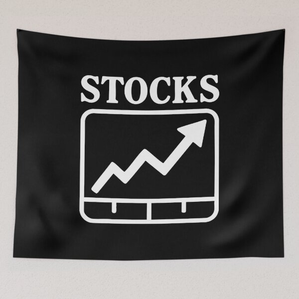 Item preview, "Stocks" Funny Stock Going Up Chart Graphic designed and sold by LuveeTuffCo.