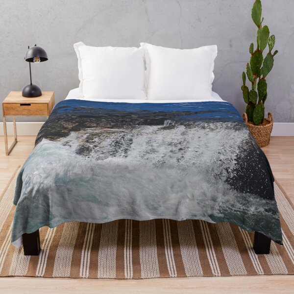 Item preview, Ocean Waters Spilling Over Rocks Art Photo designed and sold by DEC02.