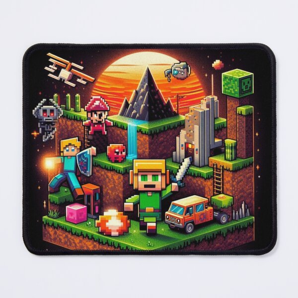Item preview, Pixel Legends” Retro Gaming T-Shirt – Nostalgic Gamer Art with Modern Twist designed and sold by KumarDesignLab.