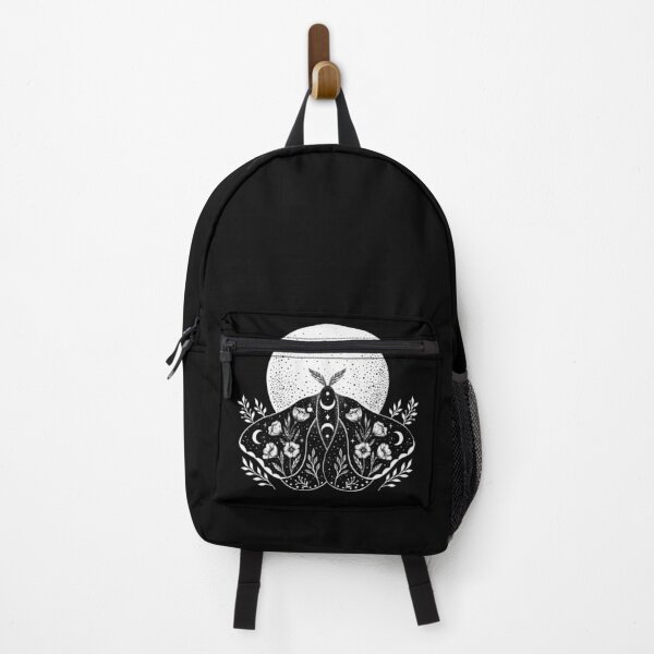 Item preview, Luna and Moth - Black designed and sold by episodicDrawing.
