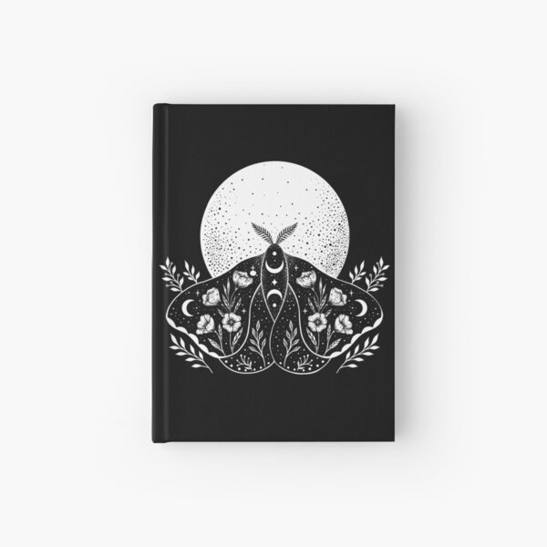 Item preview, Luna and Moth - Black designed and sold by episodicDrawing.